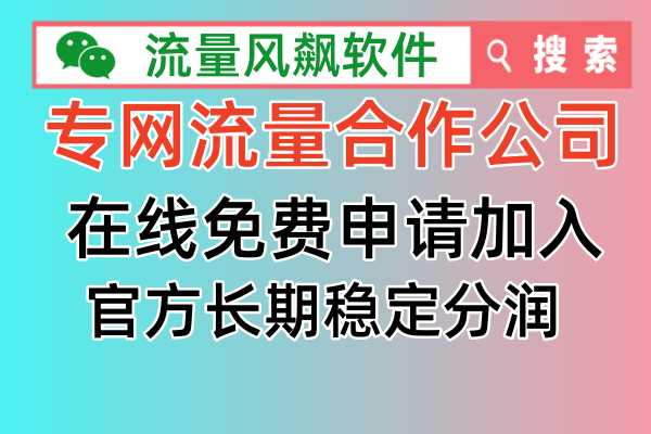 什么是专网流量合作公司，一般网上在哪里能找到